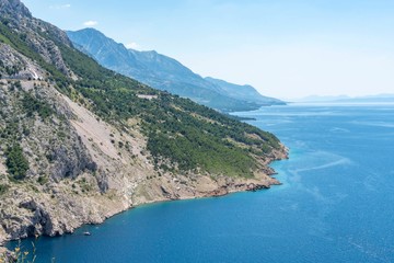 Fototapeta na wymiar Dalmatian coast in Croatia