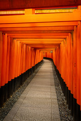 Suite de portails rouges au Japon