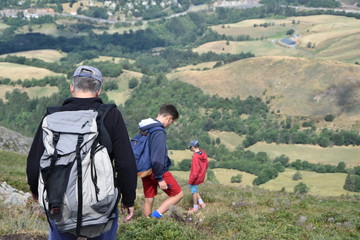 randonnée, cantal, auvergne
