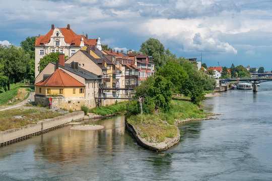 Siedlung am Unteren W&ouml;hrd in Regensburg