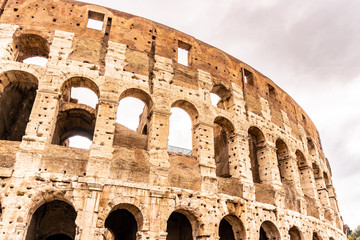 Fototapeta premium Colosseum, Coliseum or Flavian Amphitheatre, in Rome, Italy
