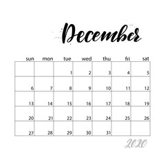 calendar Week starts on Sunday.