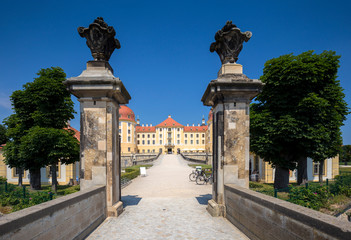Fototapeta na wymiar Moritzburg Castle near Dresden, Germany