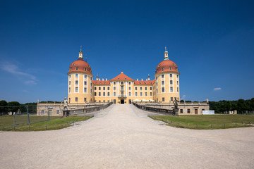 Fototapeta na wymiar Moritzburg Castle near Dresden, Germany