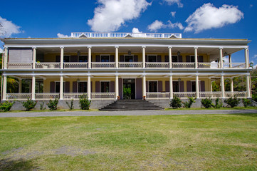 Fototapeta na wymiar The Chateau de Labourdonnais, a colonial palace, Riviere Du Rempart, Mauritius