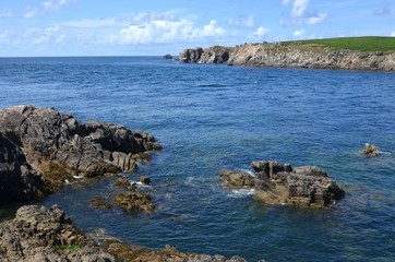 North coast of Ouessant island,  Brittany, France