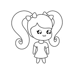 cute little girl kawaii style