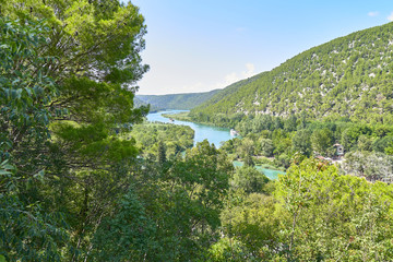 Plivitce National park in Croatia