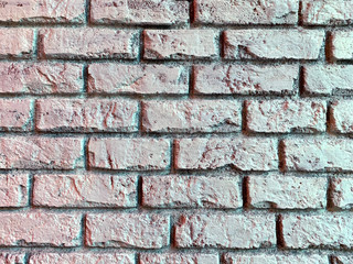 Brick wall background texture light color