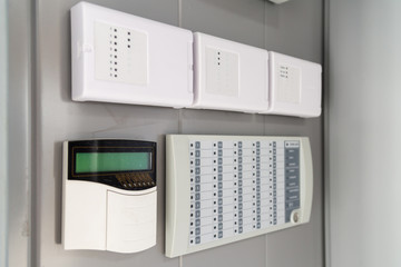 Electronic machine room control equipment the system and alarm system