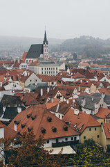 Cesky Krumlov town