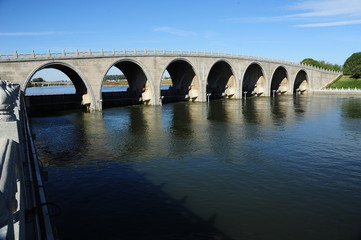 The beginning of Beijing-hangzhou grand canal 