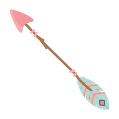 Isolated boho arrow vector design vector illustration
