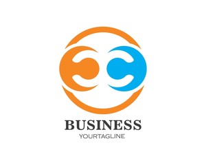 Obraz premium c Letter Logo Business Template Vector