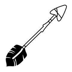 Isolated boho arrow vector design vector illustration