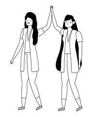 Isolated women vector design vector illustration