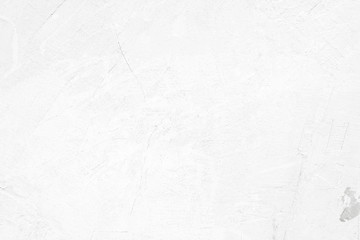 White concrete stone surface paint wall background, Grunge cement paint texture backdrop, White rough concrete stone wall background, Copy space for interior design background, banner, wallpaper