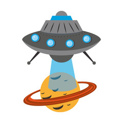 universe space galaxy astronomy cartoon