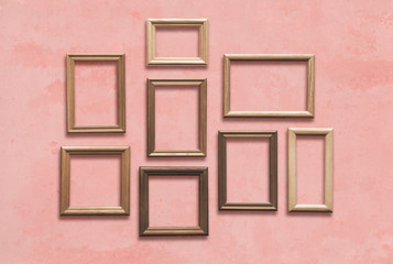Fototapeta premium frames on wall