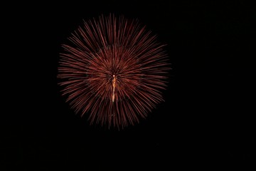 Fototapeta premium 《大曲の花火》秋田県大仙市