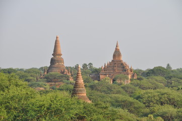 Old Bagan temple and ruins in Myanmar