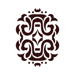 symbol on a white background