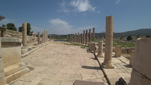 Patara Ancient City ruins Antalya Turkey