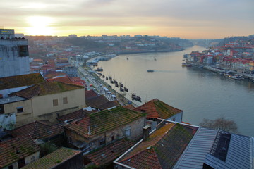Fototapeta premium Douro River in Porto, Portugal