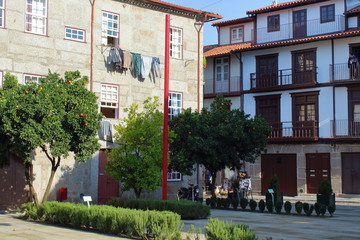 Buildings in Guimaraes, Portugal
