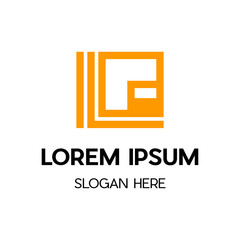 simple letter f logo, Letter F Simple logo Initial. Initial F simple monogram logo design. Flat and minimalist brand identity