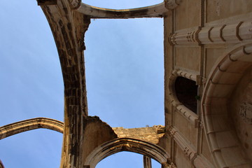 Fototapeta premium Carmo Convent in Lisbon, Portugal