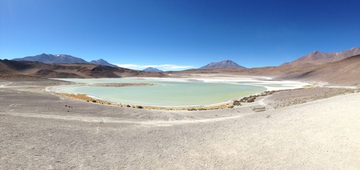 Salar de Uyuni, amid the Andes in southwest Bolivia
