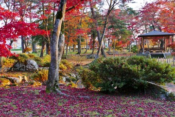 《旧池田氏庭園 払田分家》秋田県大仙市