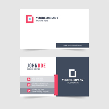 Modern Simple Business Card Template Collection