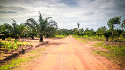 woodoo Village of Ewe aka Gen people . Anfoin, Togo