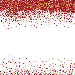 vector background of red glitter