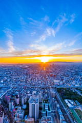 Fototapeta premium Osaka / Cityscape / Dusk