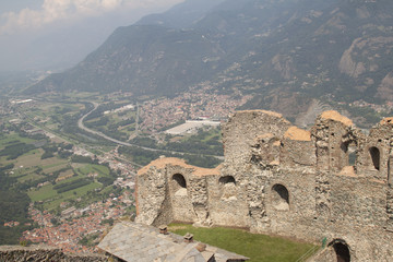 sacra abbazia di San Michele val di Susa Torino Italia .