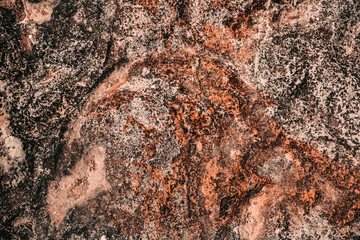Caucasian Outdoor Dry Landmark red brown Stone erosion Texture View Scenery amazing Texture Background