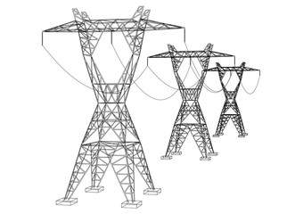 high voltage tower