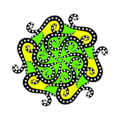 Indonesian batik motif designs, with very unique flora patterns