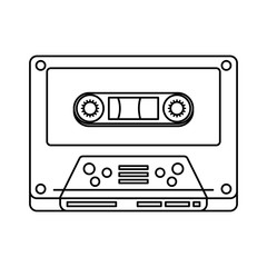 retro vintage pop art cartoon in black and white