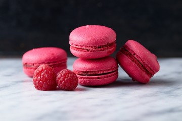 Raspberry macrons