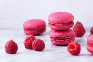 Raspberry macrons