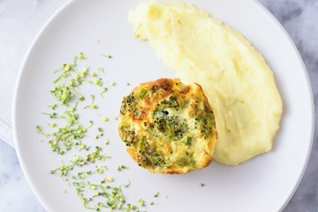 Broccoli muffin