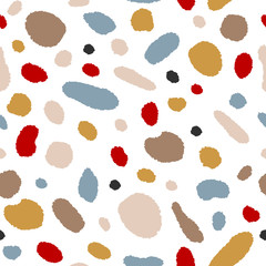 Animal fur, fantasy, colorful seamless pattern. Vector seamless pattern, can be used for fabrics, wallpaper, web, scrapbooking, card.