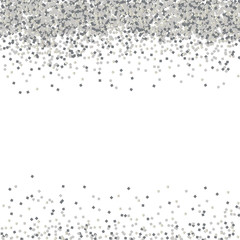 vector background of silver glitter