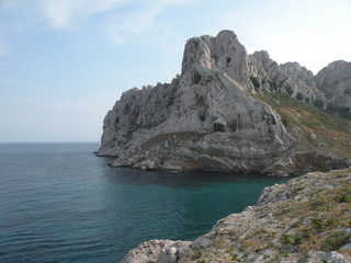 Fototapeta na wymiar Iles de l'archipel du Riou à Marseille 