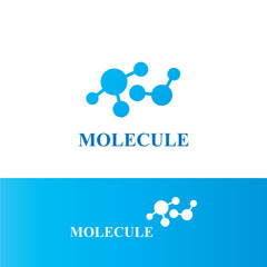 Molecular structure chemical atoms vector