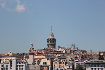 Fototapeta na wymiar Galata tower istanbul
